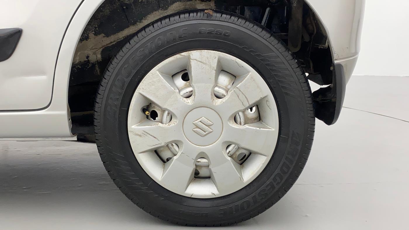 2012 Maruti Wagon R 1.0 LXI CNG, CNG, Manual, 59,435 km, Left Rear Wheel