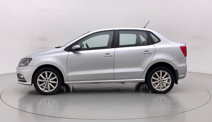 2017 Volkswagen Ameo HIGHLINE PLUS 1.5L AT 16 ALLOY, Diesel, Automatic, 86,722 km, Left Side