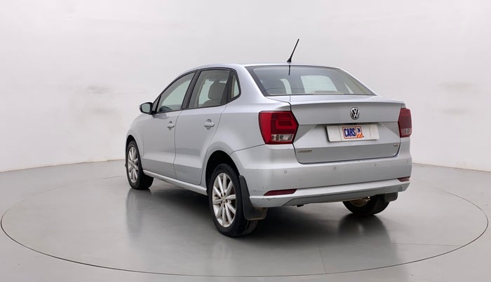 2017 Volkswagen Ameo HIGHLINE PLUS 1.5L AT 16 ALLOY, Diesel, Automatic, 86,722 km, Left Back Diagonal