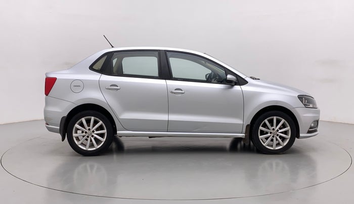 2017 Volkswagen Ameo HIGHLINE PLUS 1.5L AT 16 ALLOY, Diesel, Automatic, 86,722 km, Right Side View