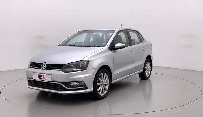 2017 Volkswagen Ameo HIGHLINE PLUS 1.5L AT 16 ALLOY, Diesel, Automatic, 86,722 km, Left Front Diagonal