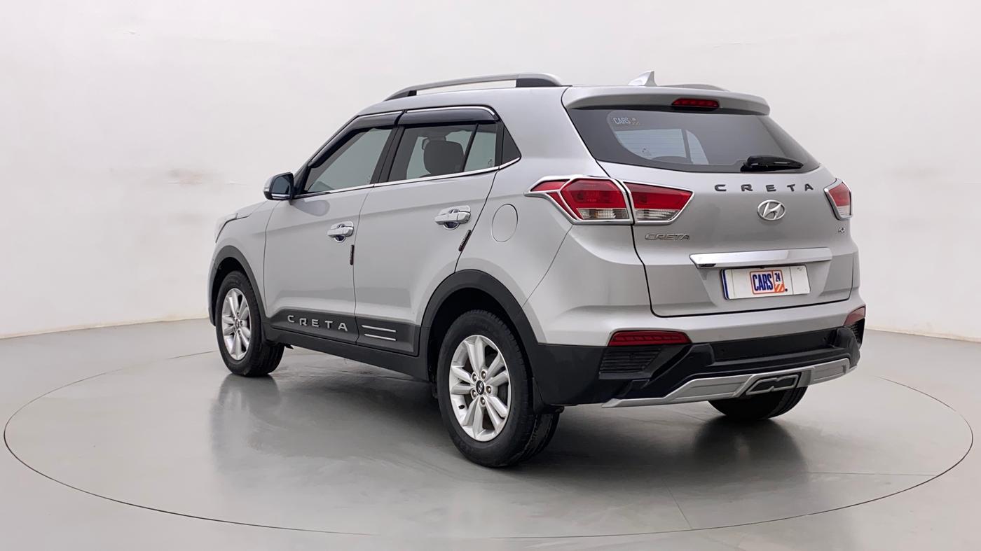 2015 Hyundai Creta SX PLUS 1.6 PETROL, Petrol, Manual, 51,328 km, Left Back Diagonal