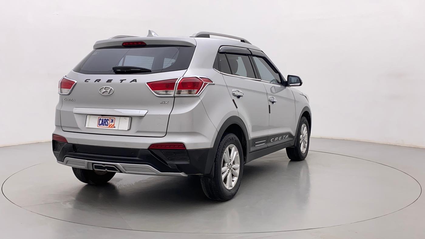 2015 Hyundai Creta SX PLUS 1.6 PETROL, Petrol, Manual, 51,328 km, Right Back Diagonal