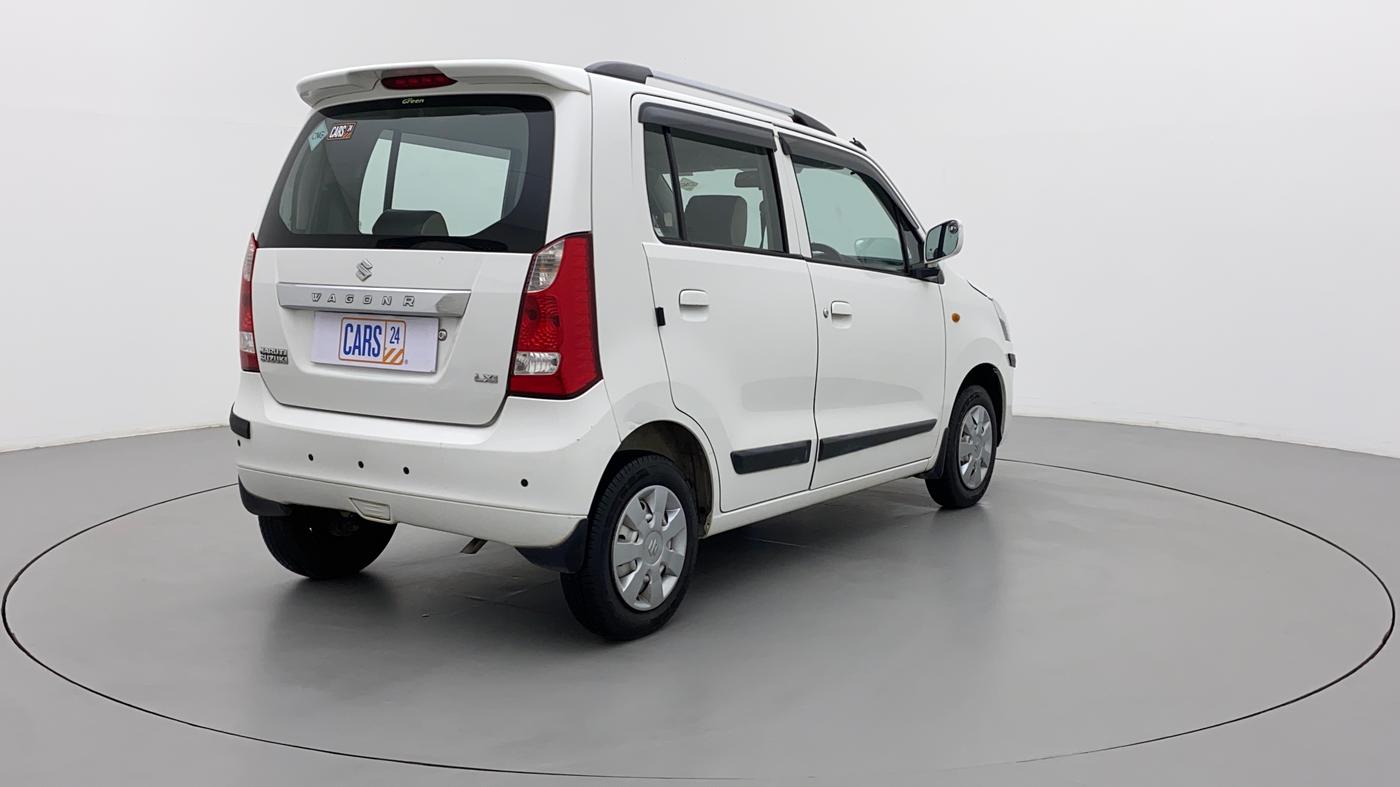 2015 Maruti Wagon R 1.0 LXI CNG, CNG, Manual, 73,116 km, Right Back Diagonal