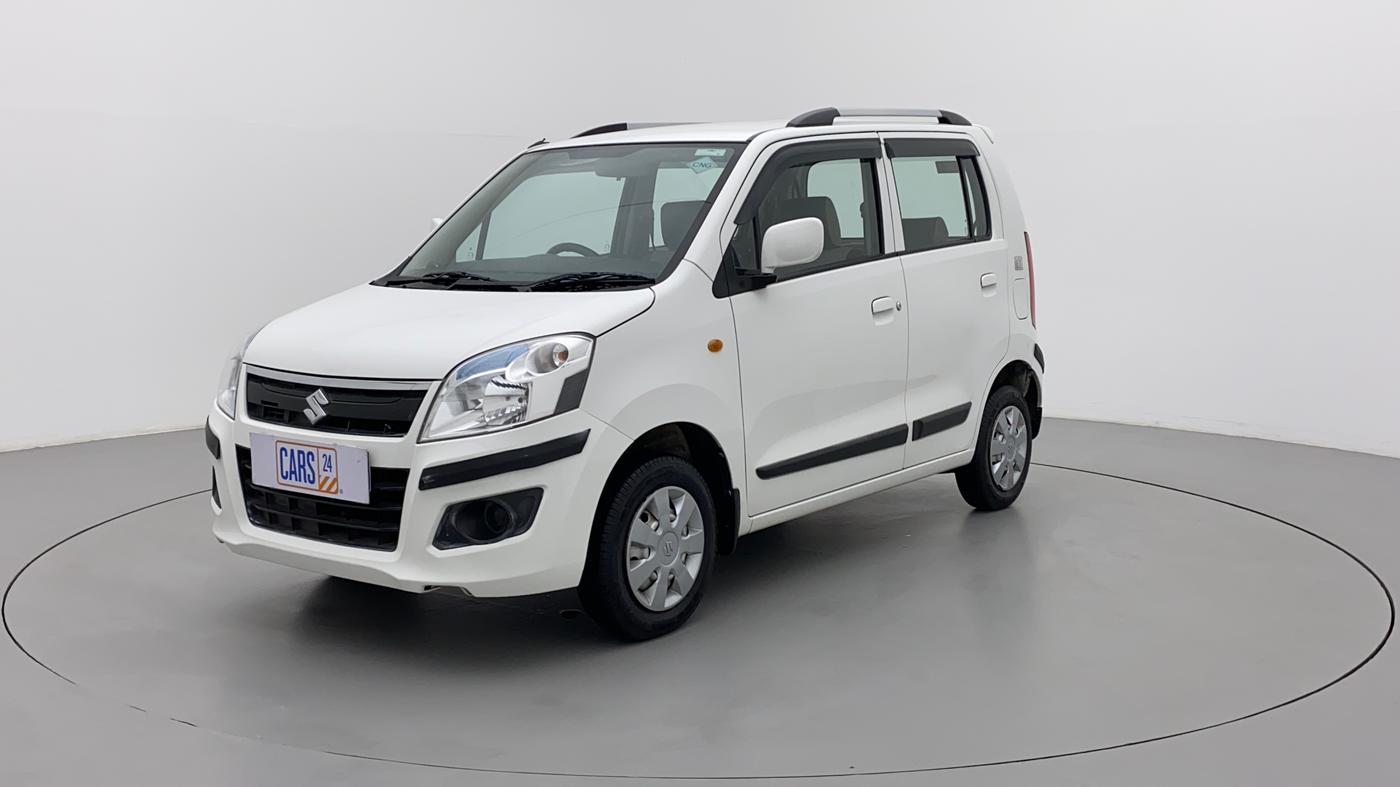 2015 Maruti Wagon R 1.0 LXI CNG, CNG, Manual, 73,116 km, Left Front Diagonal