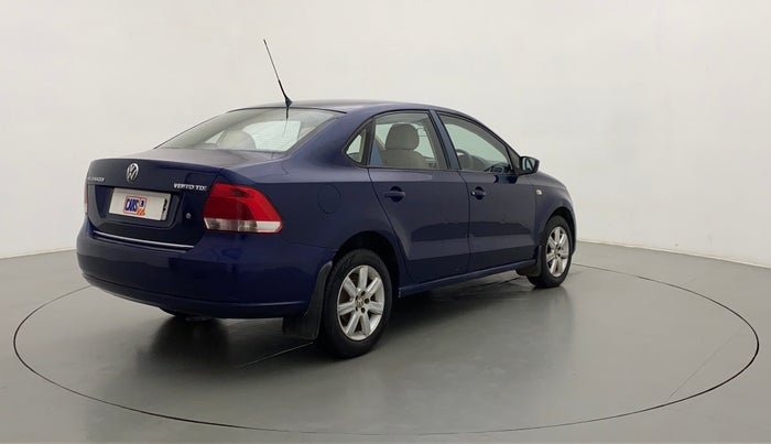 2011 Volkswagen Vento HIGHLINE DIESEL 1.6, Diesel, Manual, 99,527 km, Right Back Diagonal