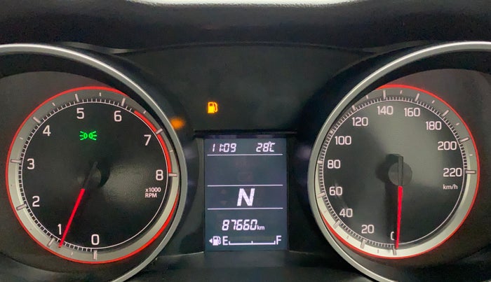 2018 Maruti Swift VXI AMT, Petrol, Automatic, 87,805 km, Odometer Image