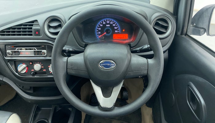 2017 Datsun Redi Go T (O), Petrol, Manual, 79,958 km, Steering Wheel Close Up