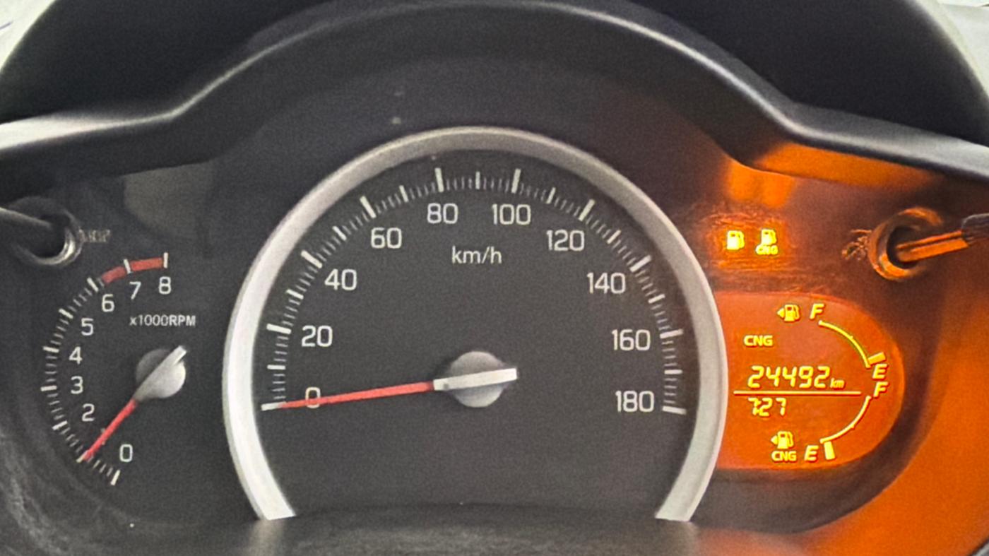 2018 Maruti Celerio VXI CNG, CNG, Manual, 24,468 km, Odometer Image