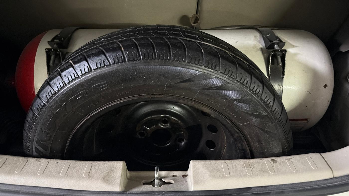 2018 Maruti Celerio VXI CNG, CNG, Manual, 24,468 km, Spare Tyre