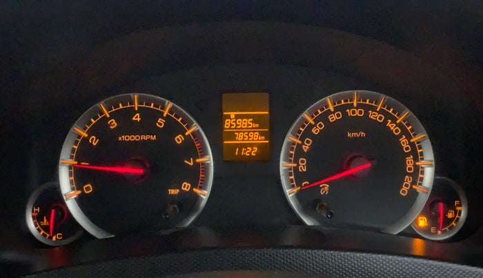 2013 Maruti Swift Dzire VXI, Petrol, Manual, 78,668 km, Odometer Image