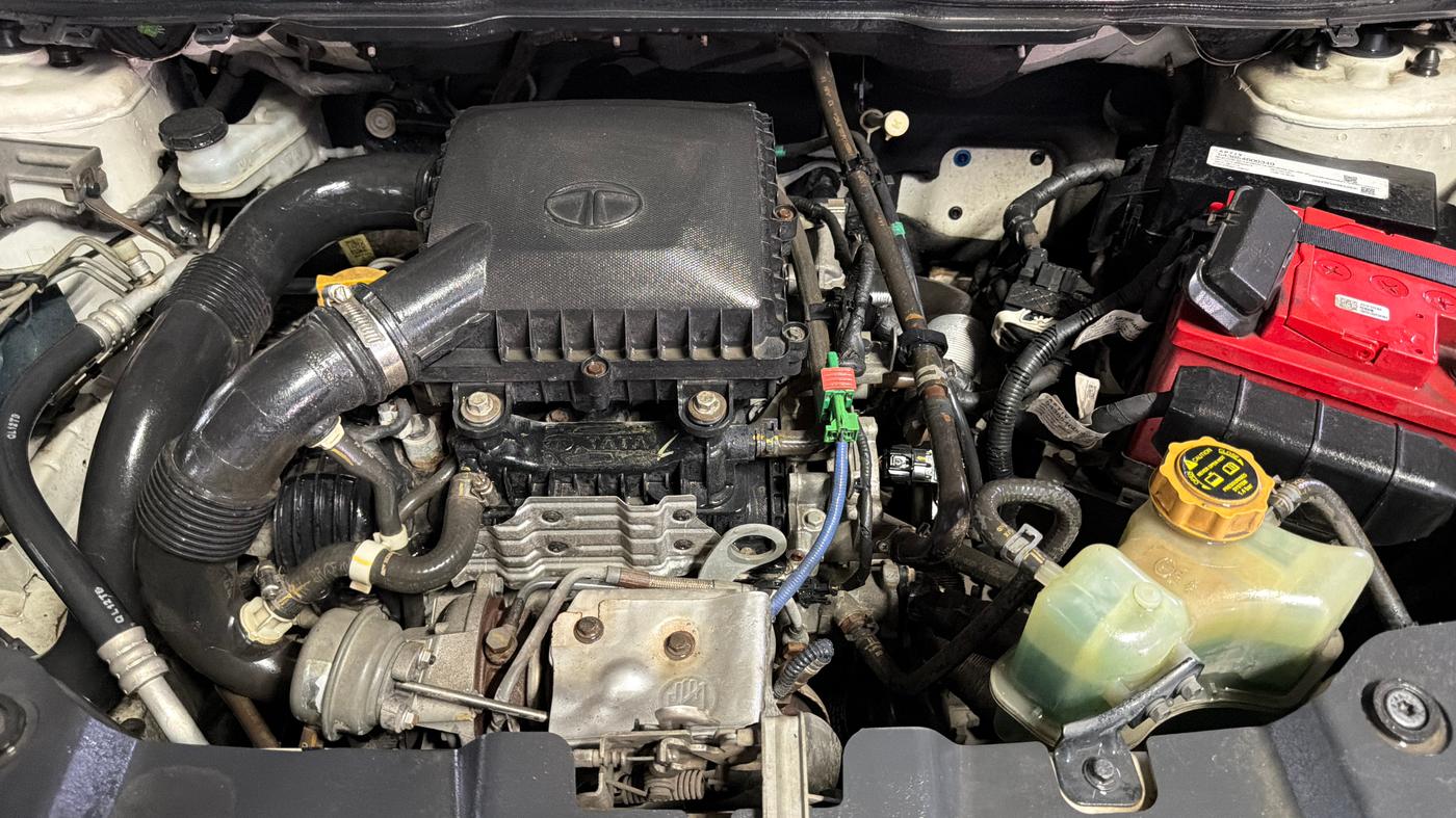 2019 Tata NEXON XZA PLUS PETROL DUAL TONE, Petrol, Automatic, 54,060 km, Engine View