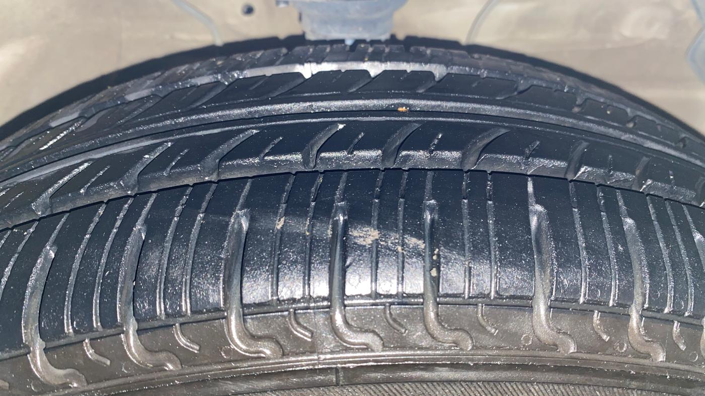 2020 Maruti S PRESSO VXI+, Petrol, Manual, 77,823 km, Right Front Tyre Tread