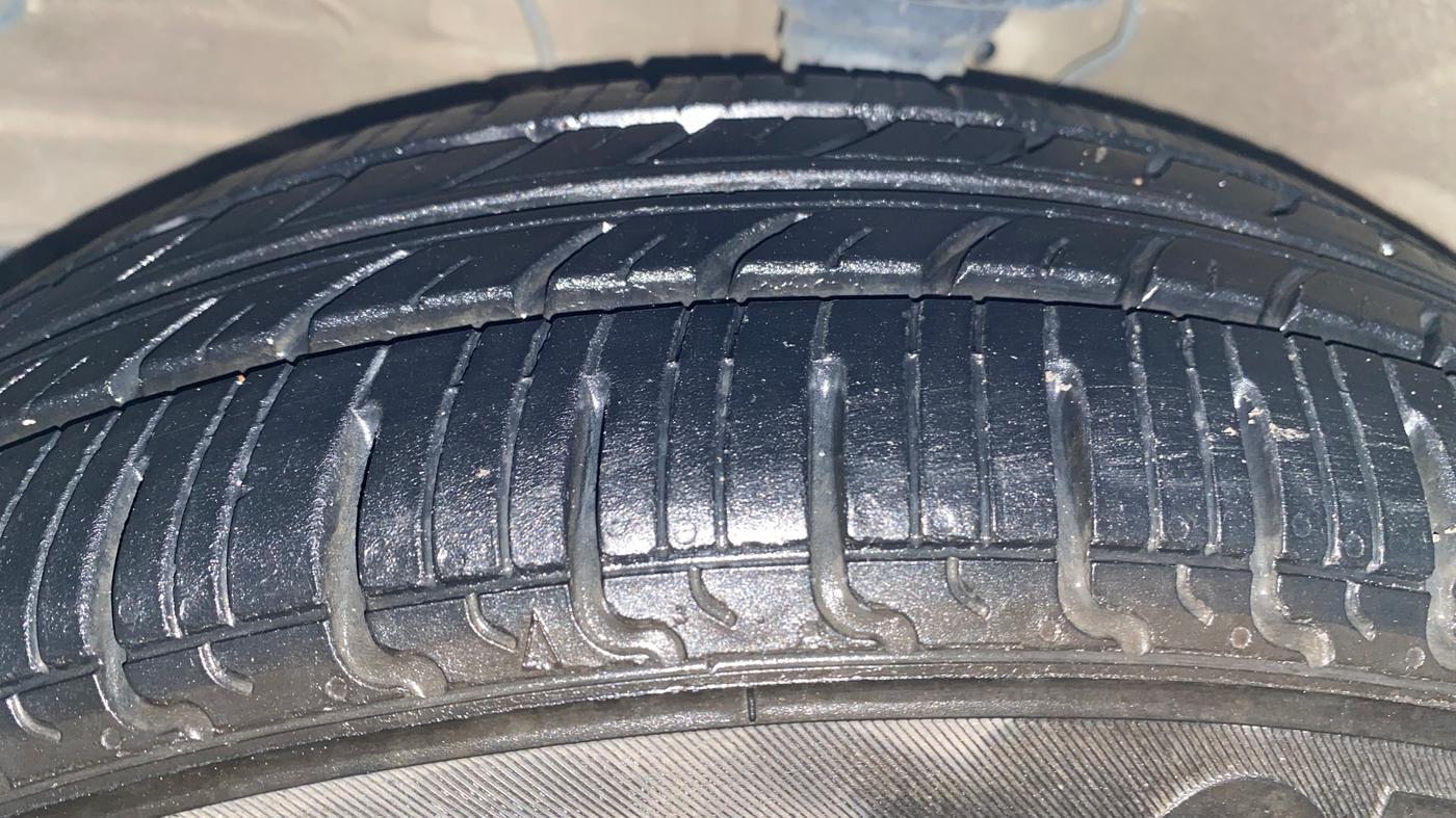 2020 Maruti S PRESSO VXI+, Petrol, Manual, 77,823 km, Left Front Tyre Tread