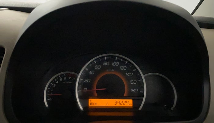 2015 Maruti Wagon R 1.0 VXI, Petrol, Manual, 34,217 km, Odometer Image