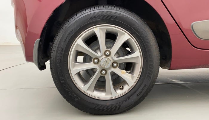 2016 Hyundai Grand i10 ASTA AT 1.2 KAPPA VTVT, Petrol, Automatic, 42,687 km, Right Rear Wheel