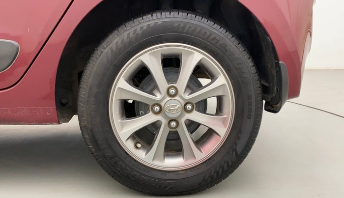 2016 Hyundai Grand i10 ASTA AT 1.2 KAPPA VTVT, Petrol, Automatic, 42,687 km, Left Rear Wheel