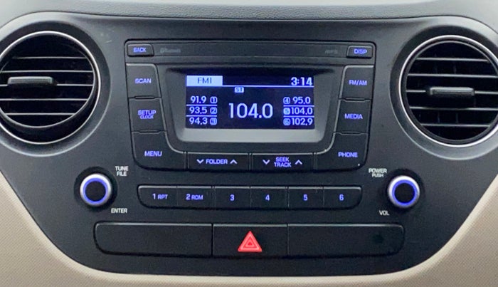 2016 Hyundai Grand i10 ASTA AT 1.2 KAPPA VTVT, Petrol, Automatic, 42,687 km, Infotainment System