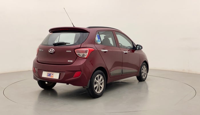 2016 Hyundai Grand i10 ASTA AT 1.2 KAPPA VTVT, Petrol, Automatic, 42,687 km, Right Back Diagonal