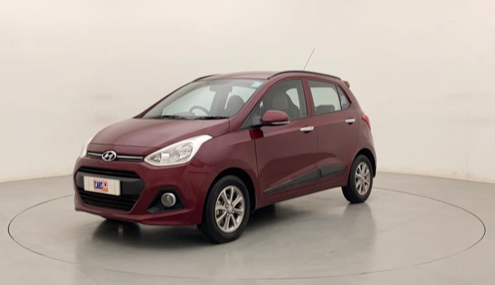 2016 Hyundai Grand i10 ASTA AT 1.2 KAPPA VTVT, Petrol, Automatic, 42,687 km, Left Front Diagonal