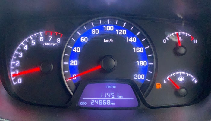2015 Hyundai Xcent S 1.2, Petrol, Manual, 24,867 km, Odometer Image
