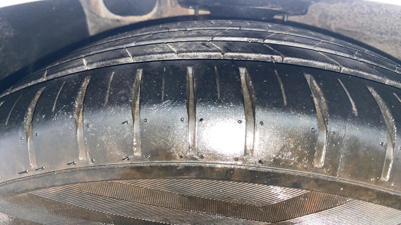 2018 Hyundai Xcent S 1.2, Petrol, Manual, 91,238 km, Left Front Tyre Tread