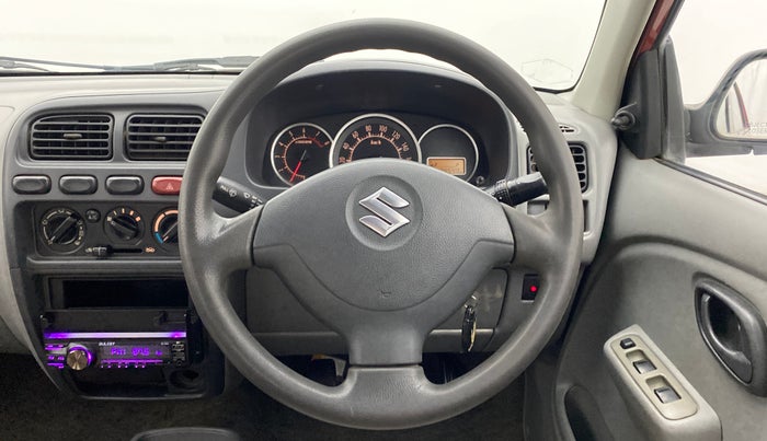 2010 Maruti Alto K10 VXI P, Petrol, Manual, 74,618 km, Steering Wheel Close Up