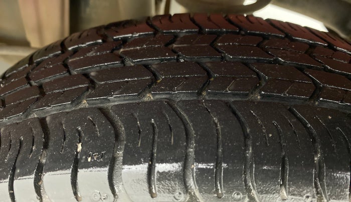 2010 Maruti Alto K10 VXI P, Petrol, Manual, 74,618 km, Left Rear Tyre Tread