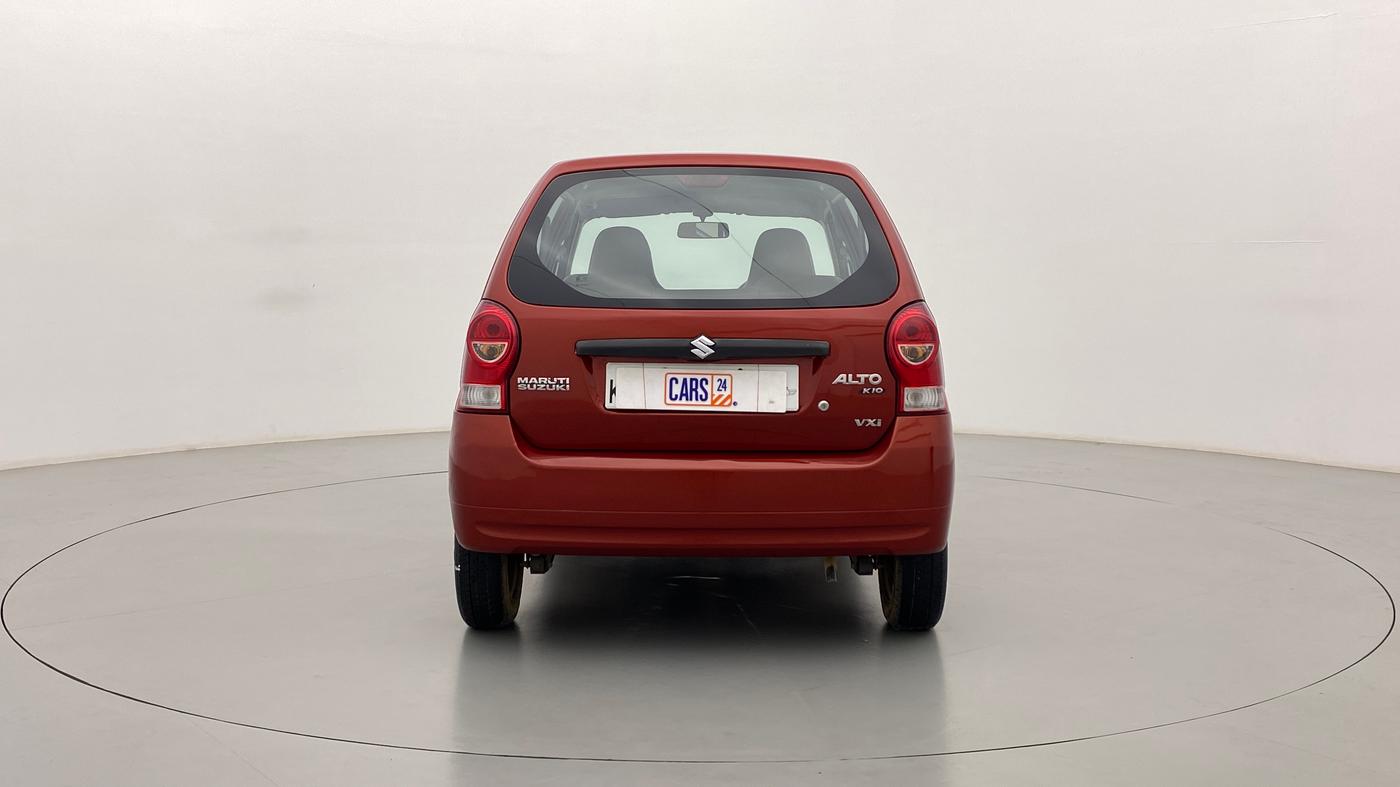 2010 Maruti Alto K10 VXI P, Petrol, Manual, 74,618 km, Back/Rear
