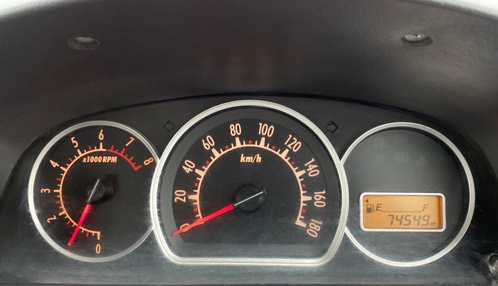 2010 Maruti Alto K10 VXI P, Petrol, Manual, 74,618 km, Odometer Image