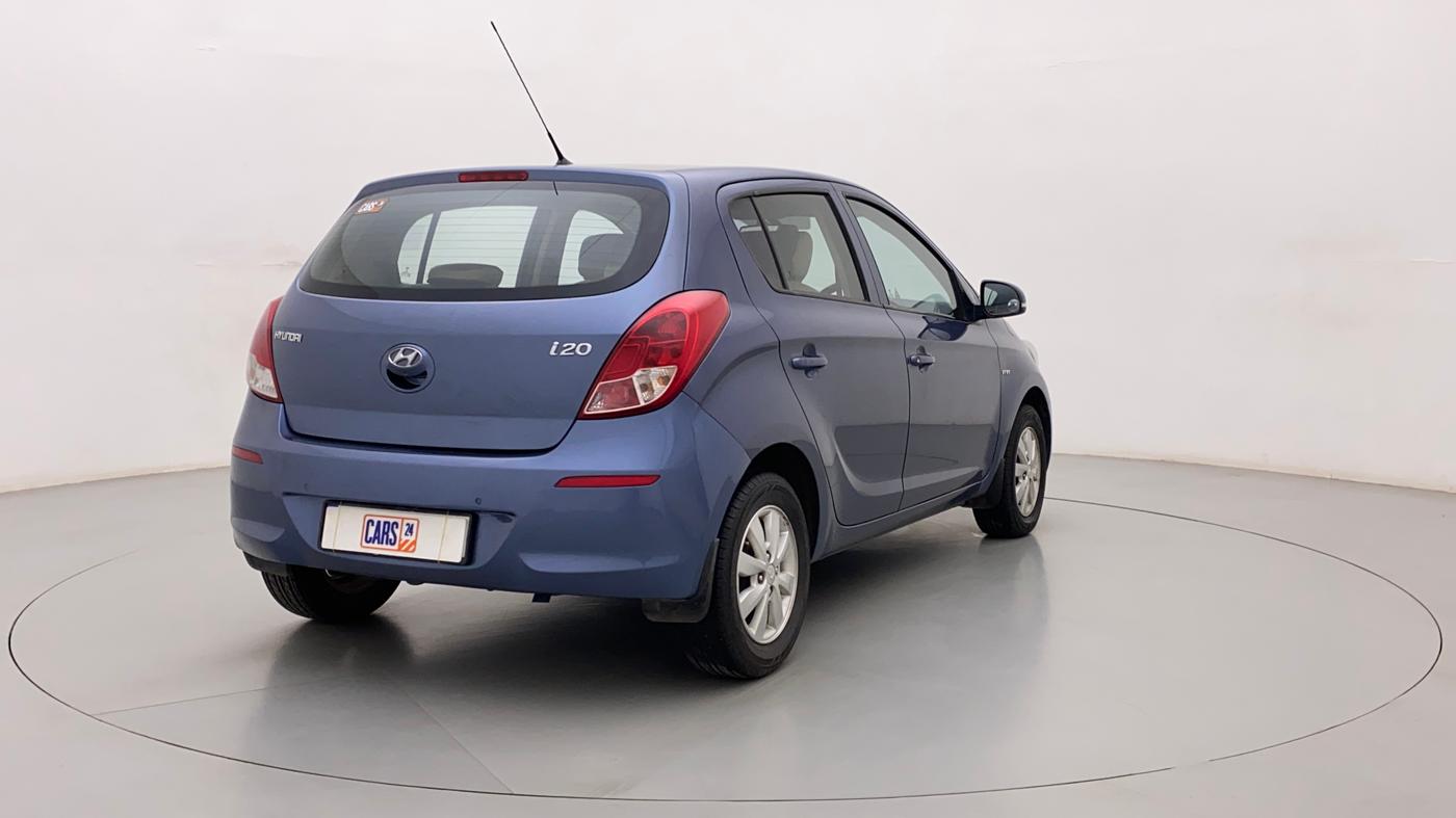 2012 Hyundai i20 SPORTZ 1.2, Petrol, Manual, 52,538 km, Right Back Diagonal