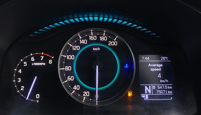 2018 Maruti IGNIS ALPHA 1.2 AMT, Petrol, Automatic, 75,067 km, Odometer Image