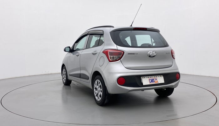 2018 Hyundai Grand i10 SPORTZ 1.2 KAPPA VTVT, Petrol, Manual, 38,961 km, Left Back Diagonal
