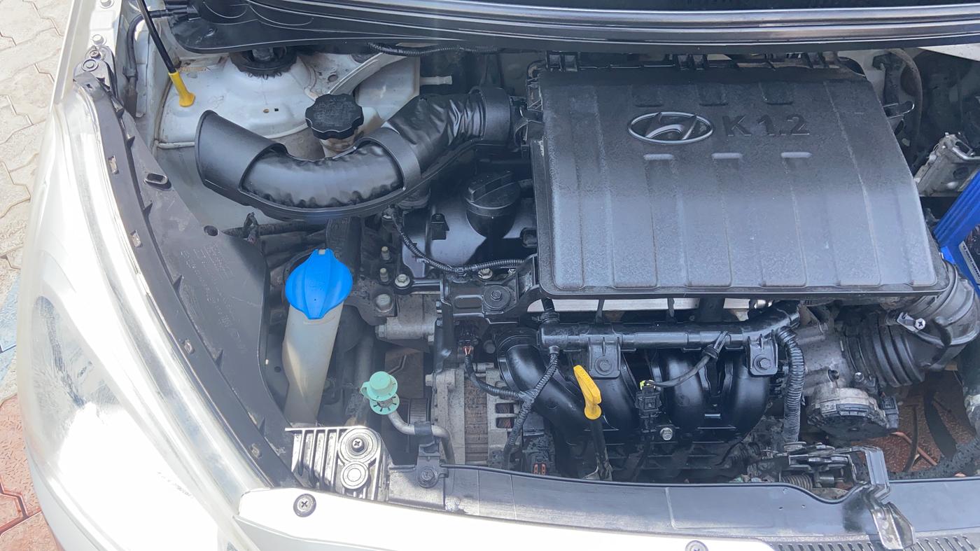 2016 Hyundai Grand i10 SPORTZ 1.2 KAPPA VTVT, Petrol, Manual, 91,396 km, Engine View - Left