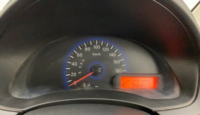 2017 Datsun Go Plus T, Petrol, Manual, 35,646 km, Odometer Image