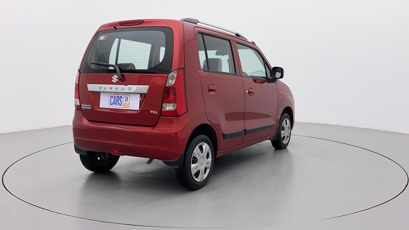 2013 Maruti Wagon R 1.0 VXI, Petrol, Manual, 65,313 km, Right Back Diagonal