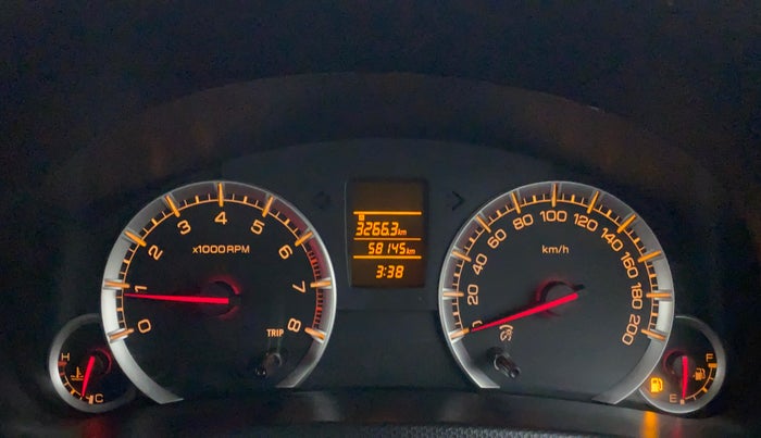 2015 Maruti Swift VXI D, Petrol, Manual, 58,489 km, Odometer Image
