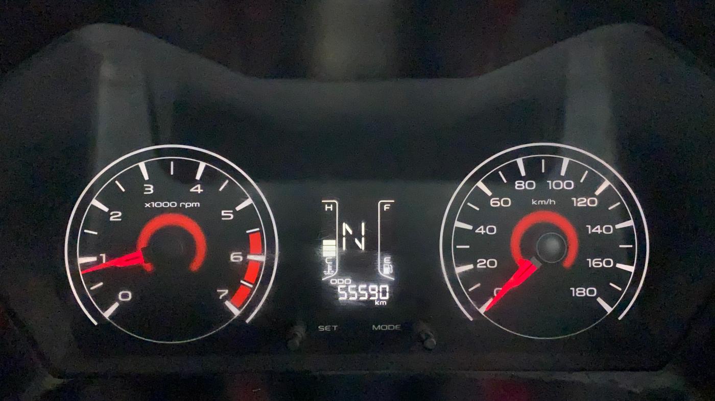2018 Mahindra KUV 100 NXT K4+ P 6 STR, Petrol, Manual, 55,590 km, Odometer Image