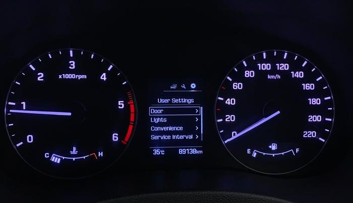 2017 Hyundai Creta SX (O) 1.6 DIESEL, Diesel, Manual, 89,134 km, Odometer Image