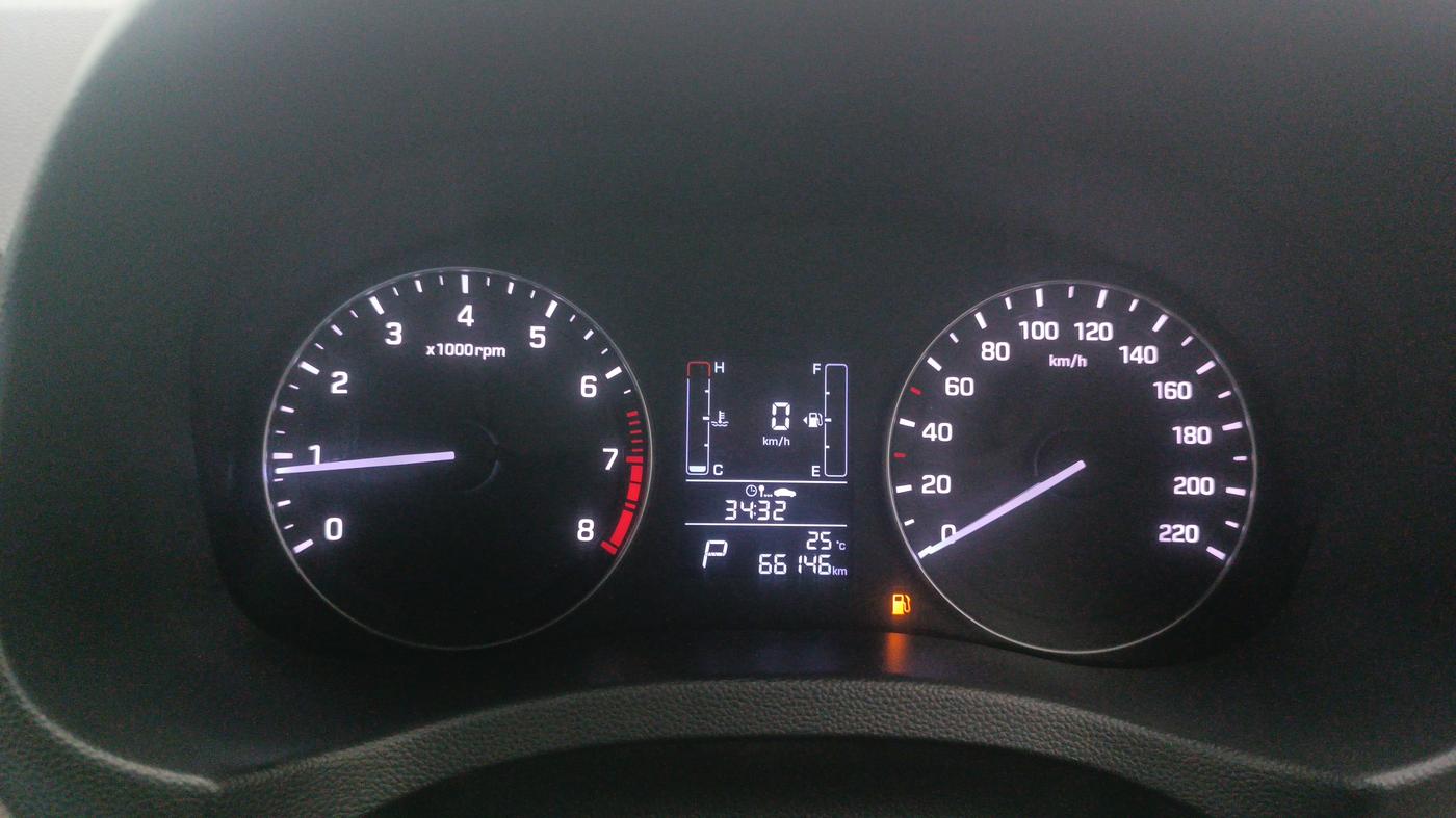 2017 Hyundai Creta SX PLUS AT 1.6 PETROL, Petrol, Automatic, 66,146 km, Odometer Image
