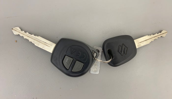 2020 Maruti S PRESSO VXI+, Petrol, Manual, 70,955 km, Key Close Up