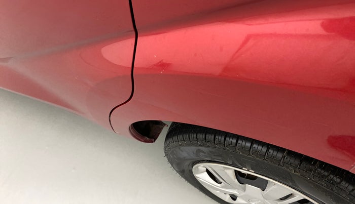 2017 Datsun Redi Go T (O), Petrol, Manual, 31,559 km, Left quarter panel - Slightly dented