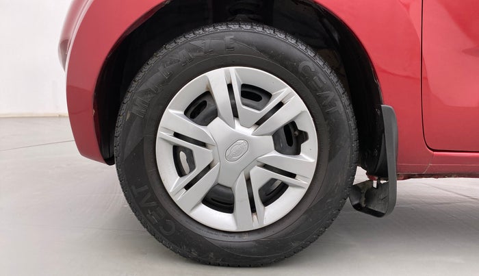 2017 Datsun Redi Go T (O), Petrol, Manual, 31,559 km, Left Front Wheel