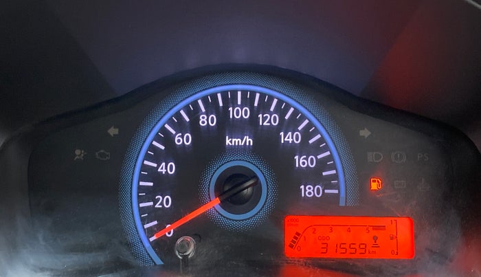 2017 Datsun Redi Go T (O), Petrol, Manual, 31,559 km, Odometer Image