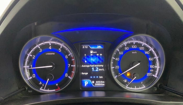 2018 Maruti Baleno ALPHA CVT PETROL 1.2, Petrol, Automatic, 39,935 km, Odometer Image
