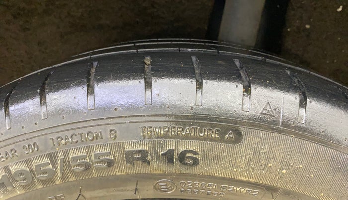 2018 Maruti Baleno ALPHA CVT PETROL 1.2, Petrol, Automatic, 39,935 km, Left Rear Tyre Tread