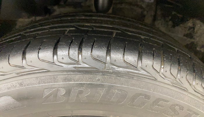 2022 Tata NEXON XZA PLUS (HS) PETROL, Petrol, Automatic, 25,883 km, Left Front Tyre Tread