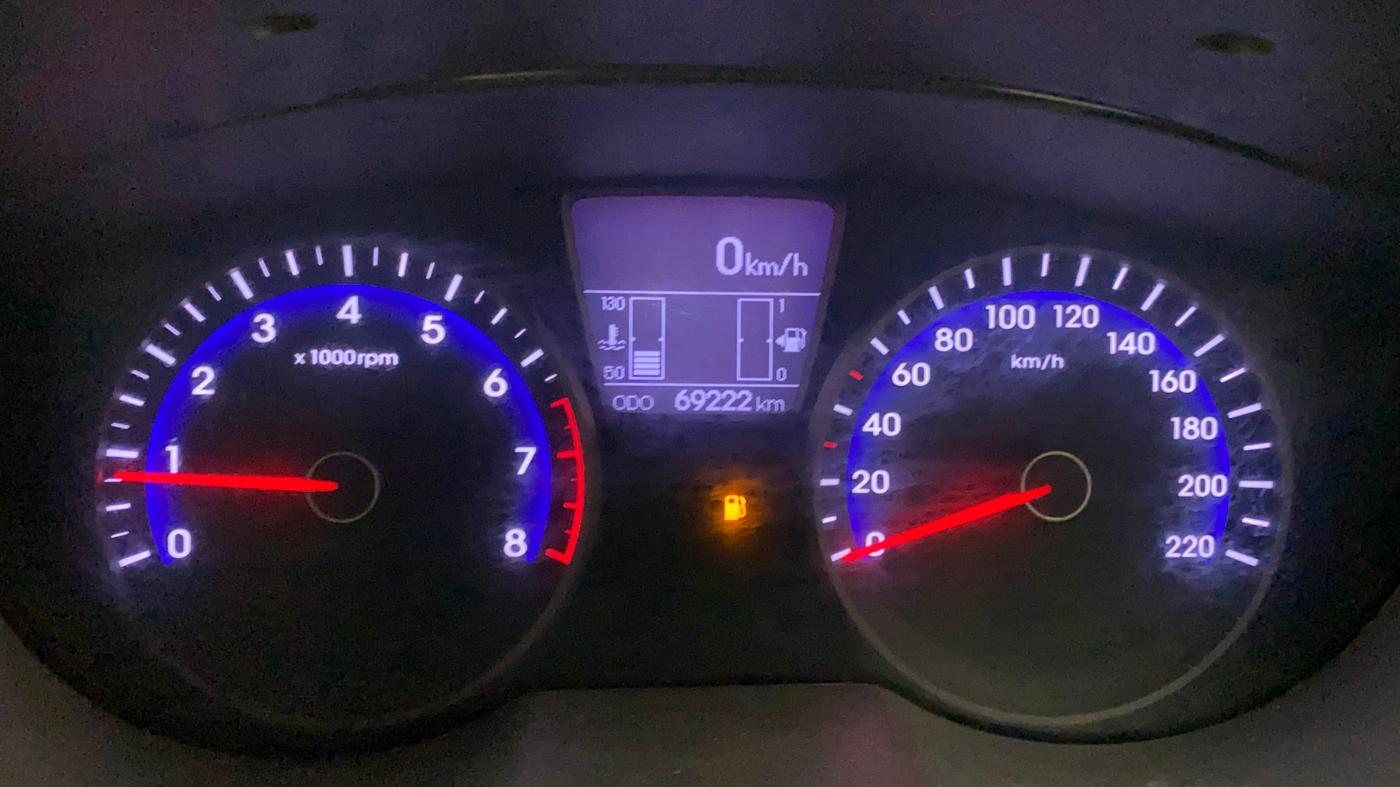 2013 Hyundai i20 ASTA 1.2, Petrol, Manual, 69,222 km, Odometer Image