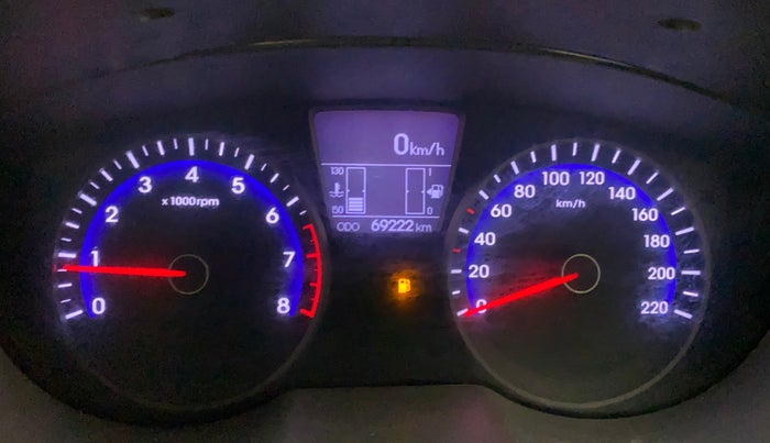 2013 Hyundai i20 ASTA 1.2, Petrol, Manual, 69,222 km, Odometer Image