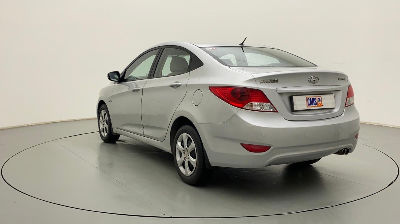 2011 Hyundai Verna FLUIDIC 1.4 VTVT, Petrol, Manual, 49,908 km, Left Back Diagonal